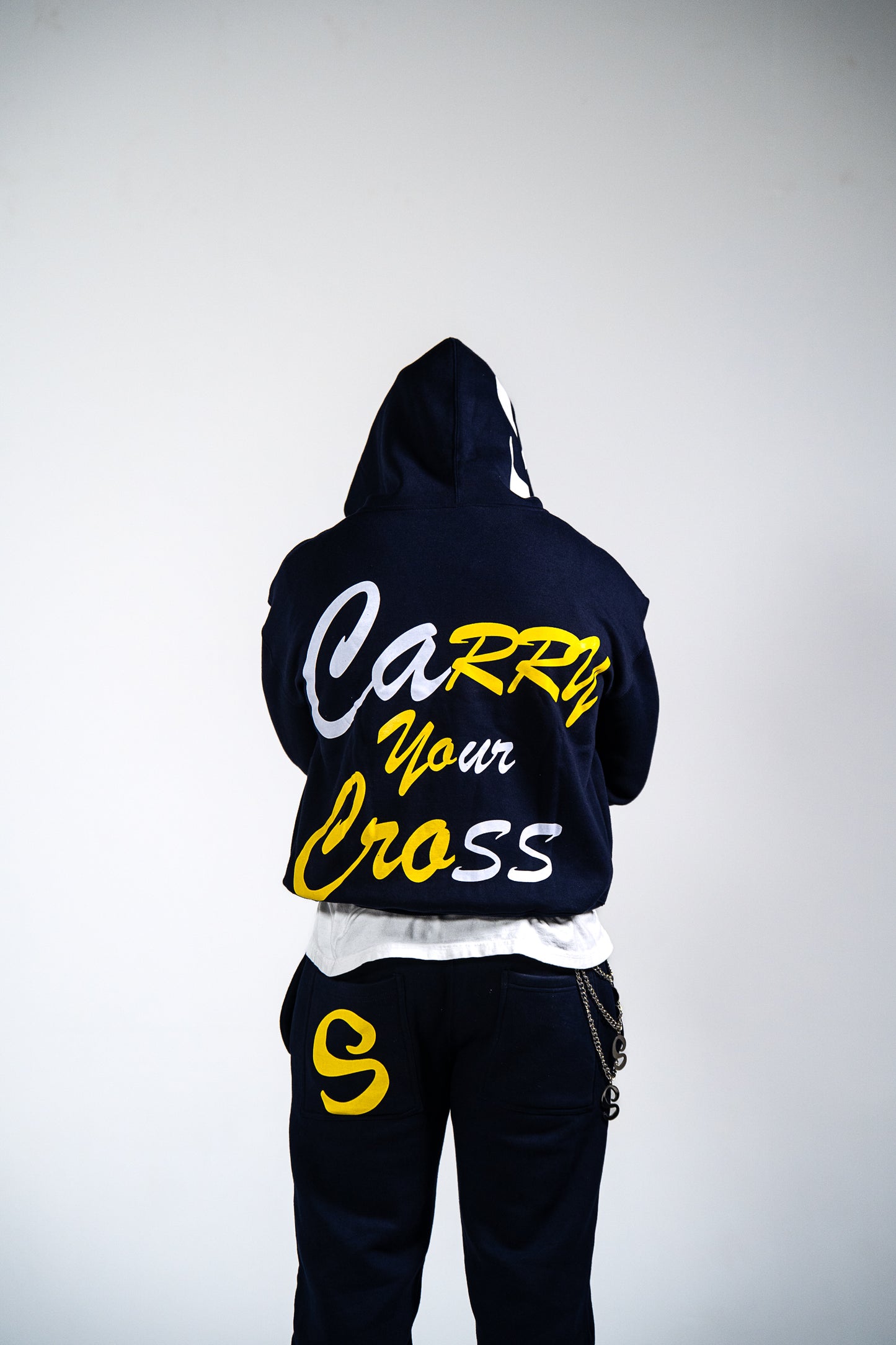 Michigan Blue “Cary Your Cross”