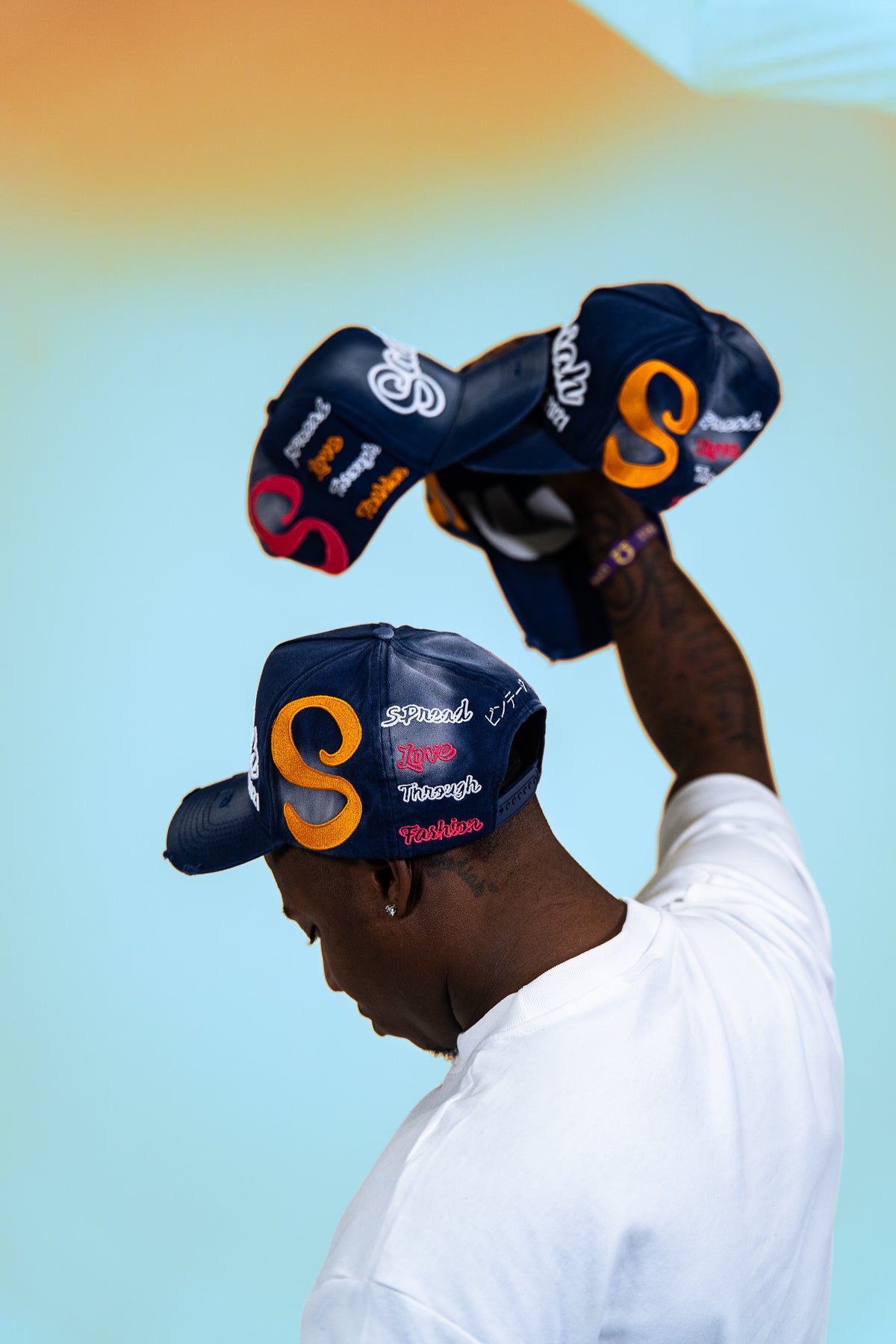 SLTF "Vintage Faded Tokyo Blue" Snapback