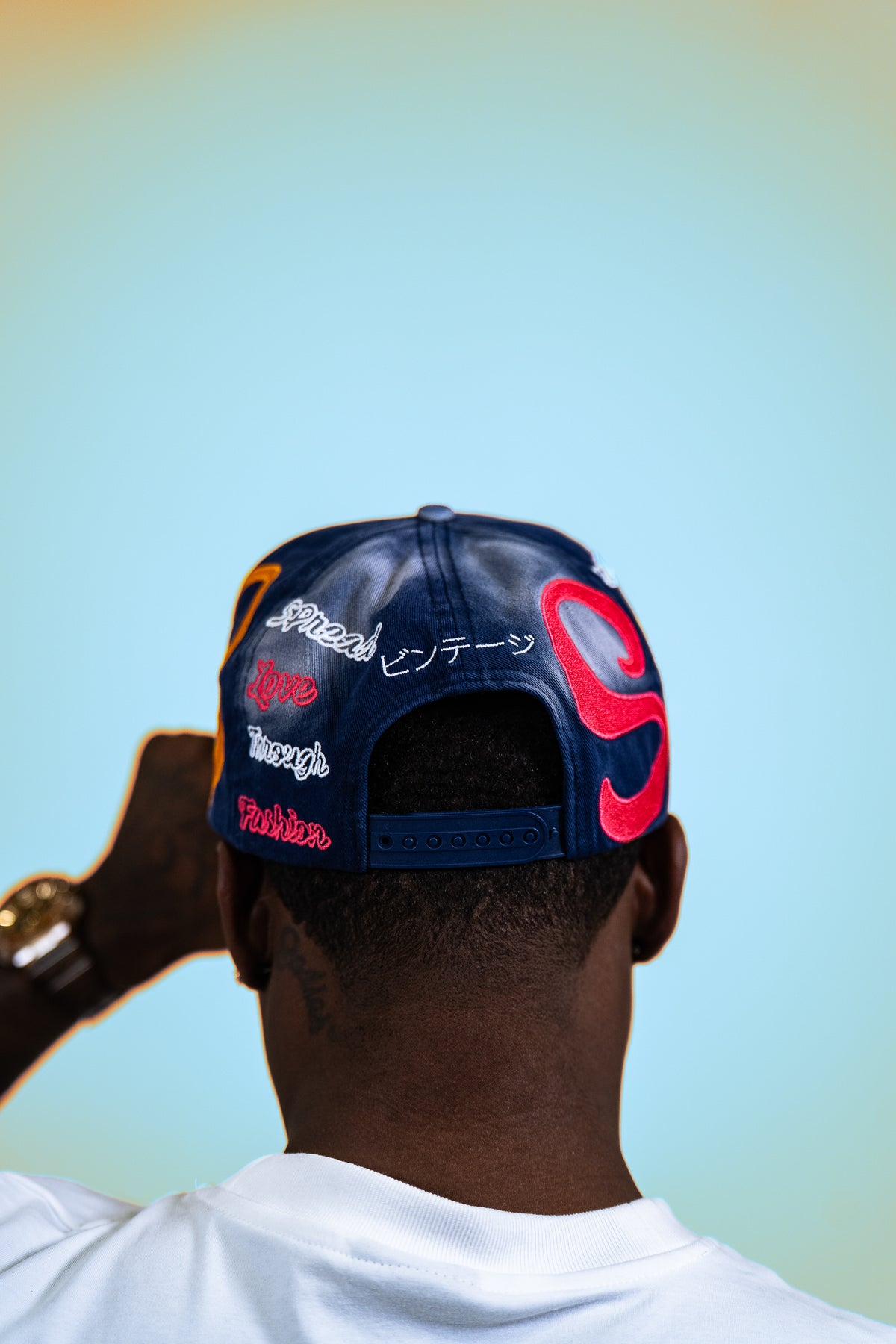 SLTF "Vintage Faded Tokyo Blue" Snapback