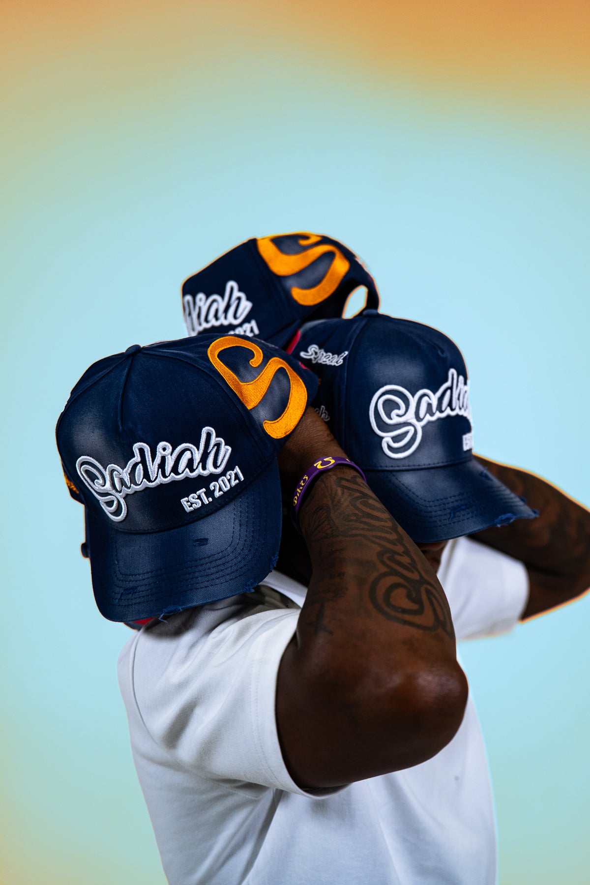 SLTF "Vintage Faded Tokyo Blue" Snapback